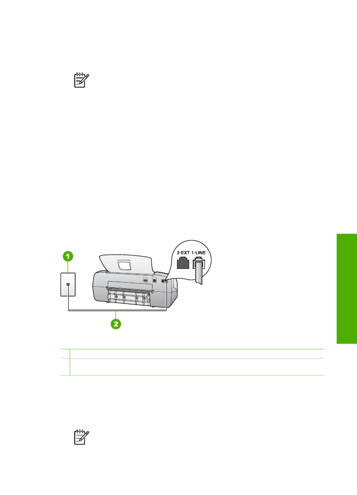 Case C Set up the HP AllinOne with a PBX phone system or an ISDN